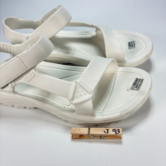 Teva Hurricane Drift White EVA Sandals Water Shoes Women’s Size 11 Men's 9.5 - Picture 11 of 11